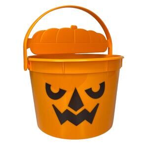 McDonalds HALLOWEEN BUCKET 2022 Orange Pumpkin Happy Meal MCPUNKIN